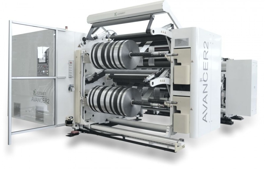 AVANCER2 turret slitter with separate unwind station