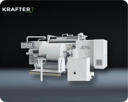 KRAFTER monoshaft slitter for paper