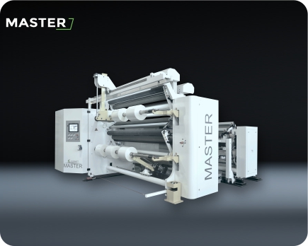 MASTER duplex slitter with separate unwind station